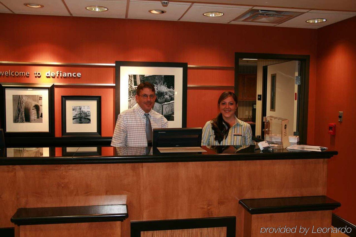 Hampton Inn Defiance Interieur foto